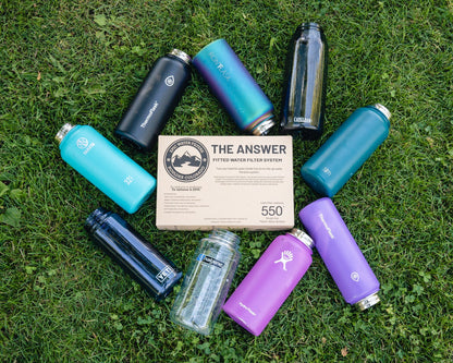 The Answer 2.0 | Compatible With Hydro Flask, Nalgene, and More!