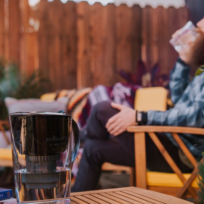 Epic Nano Water Filter Pitcher Bundle Removes Bacteria & Virus